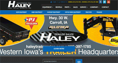 Desktop Screenshot of haleyeq.com